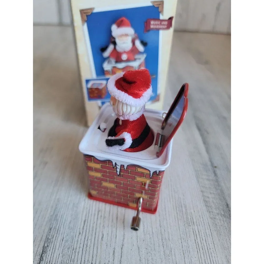 Hallmark 2004‎ pop! goes the Santa ornament Xmas
